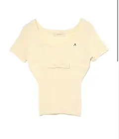 andmary lindsay logo tops ivory - メルカリ