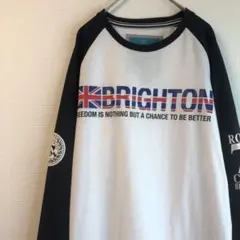 ロイヤル　クラフト　人気　ラグラン　スイーブ　イギリス　ロンT 長袖　古着のサムネイル