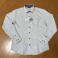 新品タグつき　BRICK HOUSE ブリックハウス　チェック柄　長袖シャツのサムネイル
