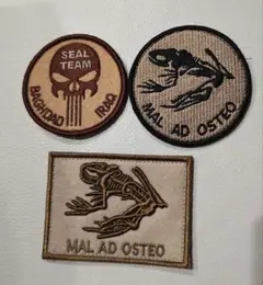 サバイバルゲーム 刺繍ワッペン