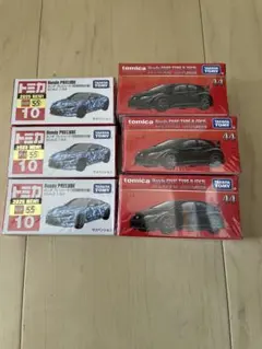 【未開封】トミカ プレリュード初回　シビックタイプR FK2 発売記念6台セット
