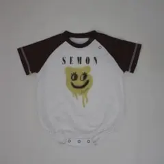 【新品】 semon PRINTED RAGLAN ROMPERSのサムネイル