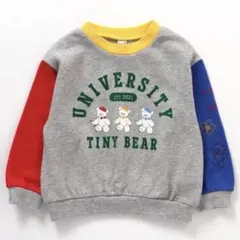 tiny bear×クレパス トレーナー　apreslescours　80cm