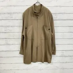 メンズ　ライトアウター CPO シャツ ジャケット風 ゆったり 秋 ミリタリー✨