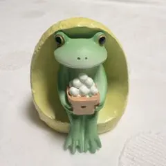 ぼんやり子だぬき人形】手乗りサイズ ヒダカナオト 陶器 若草色 - メルカリ