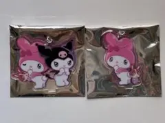 宇佐美マイメロディ × クロミ アクリルキーホルダー ２個セット