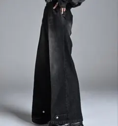 ADRER エクストラクオリティワイドフレアパンツ