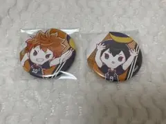 ハイキュー GraffArt 缶バッジ 日向翔陽 影山飛雄