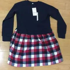 無印良品　ワンピース　チュニック　キッズ　150 新品未使用　タグ付