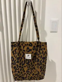 ヒョウ柄トートバッグ