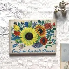 RV29 洋書古書 DDR東ドイツ絵本 子どもたちと花の1年