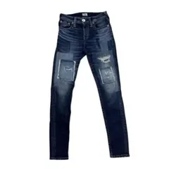 ロデオクラウン　ダメージ加工スキニージーンズ