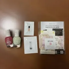 ネイルカラーと化粧品お試しセット