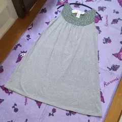 PONT DE CHALONS 新品タグ付　花柄 ノースリーブワンピ　チュニックのサムネイル