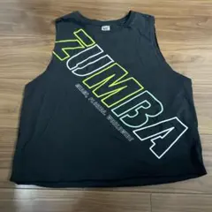 Zumba ブラック タンクトップ