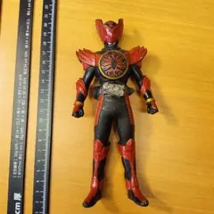 中古ソフビ　仮面ライダーオーズ　タジャドルコンボ　17センチ