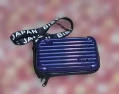 BISTEC JAPAN ネイビーバッグ