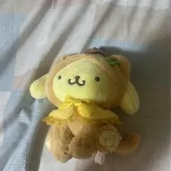 ポムポムプリン 干支 馬 ぬいぐるみ キーホルダー キーチェーン付き