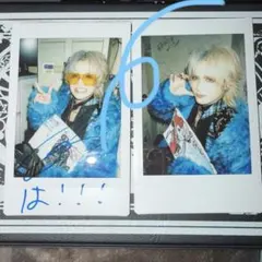 Royz 昴 チェキ 2枚セット 直筆サイン　RAIZIN衣装