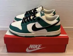 NIKE Dunk Low ホワイト/グリーン/ブラック