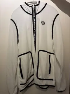 【美品】ジャックバニー Jack Bunny!! サイズ6 フルジップジャケット 12Gダブルジャガードジップアップニットジャケット | Jack Bunny