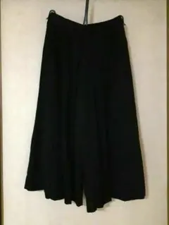 apart by lowrys ガウチョパンツ 黒 Mサイズ ウエストゴム