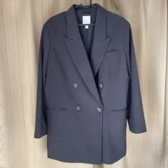 ダブルブレスト テーラードジャケット