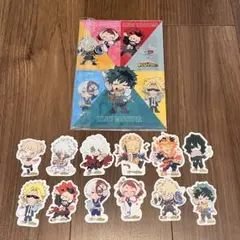セイムス 僕のヒーローアカデミア クリアファイル ステッカー