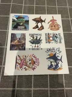 トゥントゥントゥンサフール　イタリアンブレインロット　ステッカー　シール