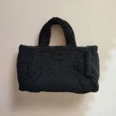 decollte accessory モコバッグ Mサイズ ブラック