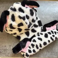 ディズニー　101匹わんちゃん　ヘアバンドファンキャップセット