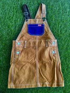 CHUMS ジャンバースカート ブラウン キッズL