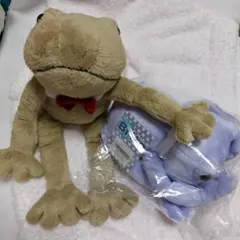 Britto カエルのぬいぐるみセット