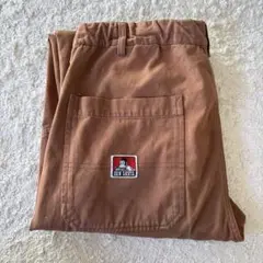 【画像更新】BEN DAVIS ロングパンツ　茶色