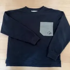 LOGOS DAYS キッズ 長袖カットソー 140cm ブラック