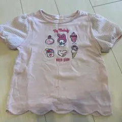 メゾピアノ　120 Tシャツ　マイメロ