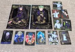 ツイステ クリアビジュアルポスターとトレーディングカード