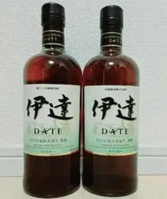 ウイスキー伊達　宮城県限定　未開封700ml 43% 2本セットのサムネイル