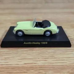 京商1/64 Austin-Healey 100/6(イエロー)