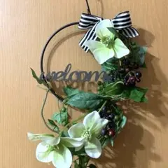 フラワーリース⭐︎クリスマスローズ