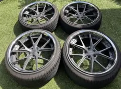 Hyper forged HF-DiC 22in 10.5J +タイヤ×4本 - メルカリ