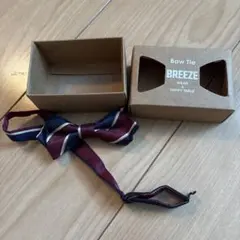 BREEZE ボウタイ ワインネイビー