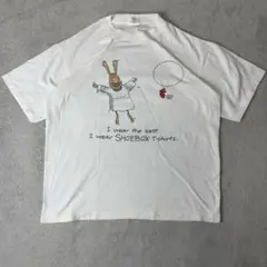 90s 80s SHOEBOX 短丈Tシャツ シングルステッチ ヴィンテージ