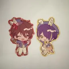 あんスタアニカフェステッカー 流星隊 守沢千秋 仙石忍