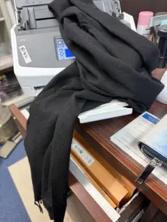 カシミヤマフラー ユニクロ 未使用品 黒 ブラック