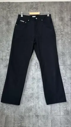 Calvin Klein Jeans ブラック パンツ ポリエステル100%