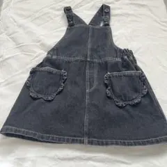 ジャンパースカート デニム