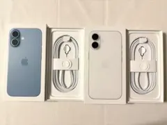 iPhone16 空箱 充電ケーブル simピン 2個セット Apple 純正
