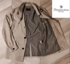 MEN'S BIGI ライトアウター コート／ブルゾン ベージュ ステンカラー