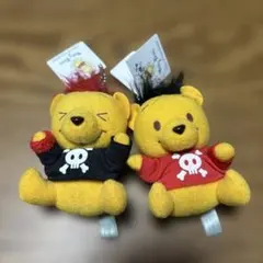 ベビープーさん　Baby Pooh ぬいぐるみ　ミニ　モヒカン　2体まとめ